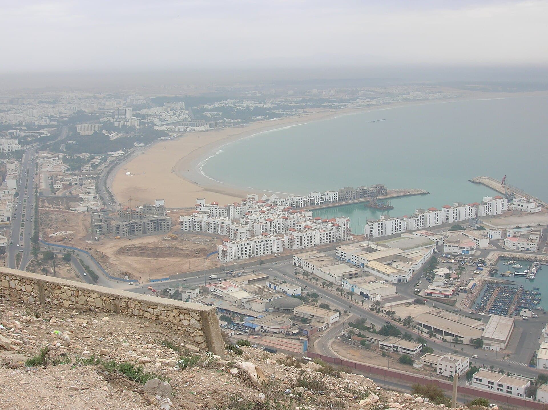 Agadir seen from the Kasbah