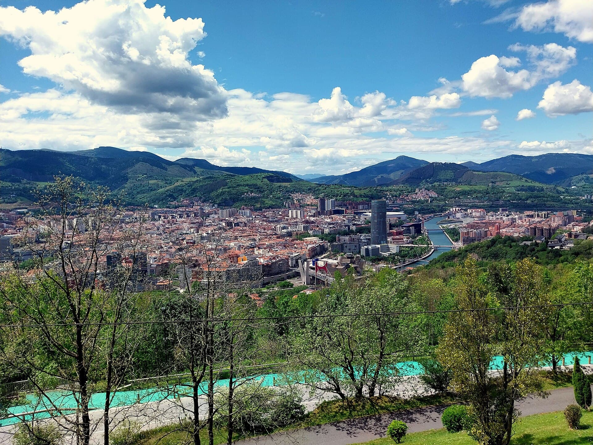 Bilbao seen from Artxanda