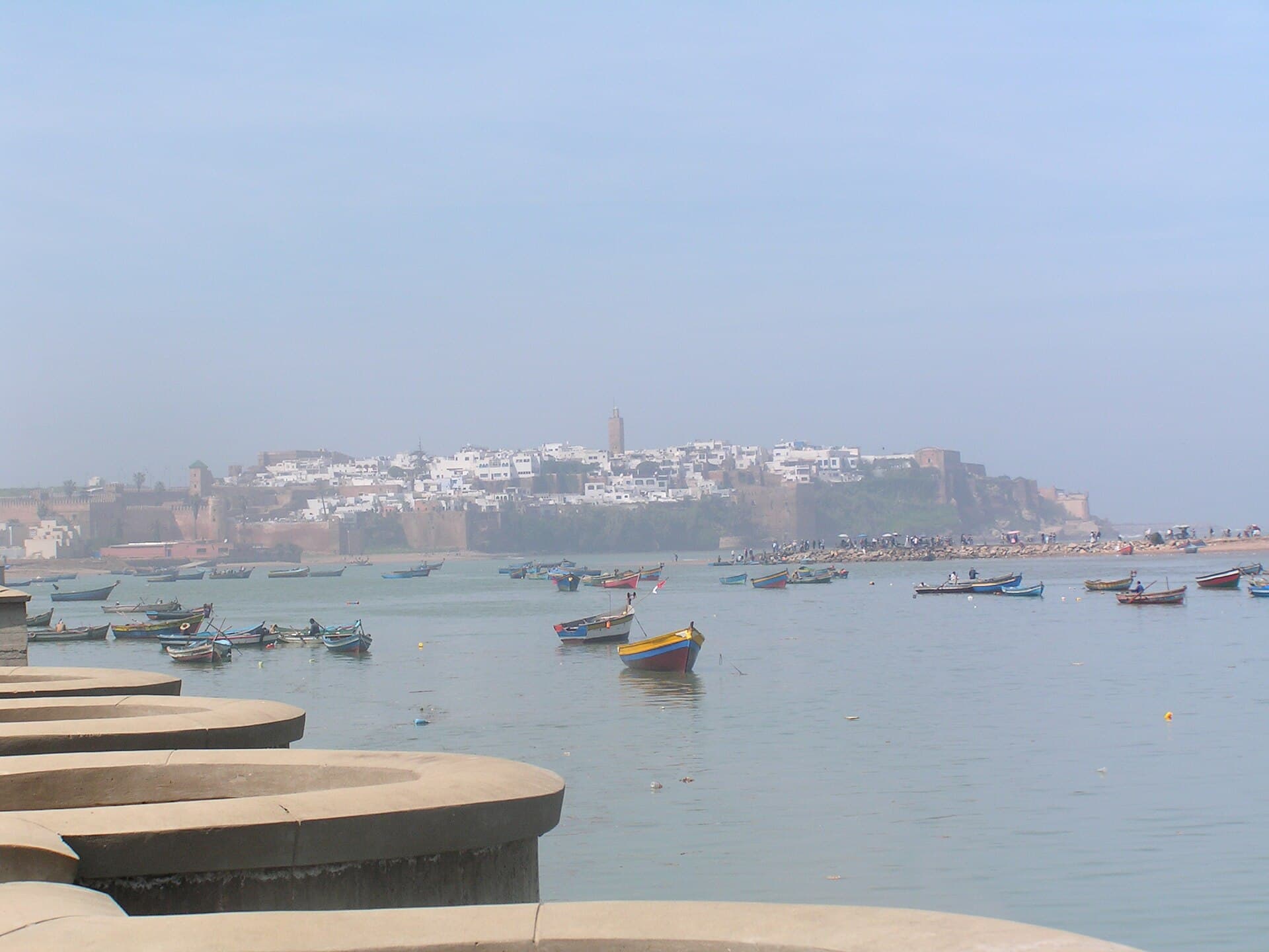 The Bou Regreg river and its banks, seen from Rabat